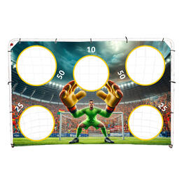 Futbalová brána s tréningovým terčom 180x122 cm, MOVEPRO
