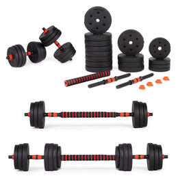 Nastaviteľné činky MOVEPRO 2x20 kg set