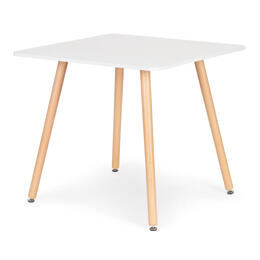 Moderný drevený jedálenský stôl 80x80 cm od ModernHome