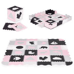 Pena Mat s Ohradou - Puzzle Míčový Bazén 36 Kusov