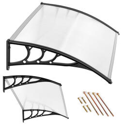 Nadstrešok nad dvere 120x80 cm s polykarbonátovou strechou ModernHome