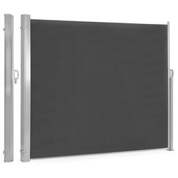 Skladací bočný markíz 300x200 cm - antracitový roletový zatemňovač pre terasu
