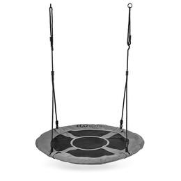 Záhradná hojdačka pre deti ECOTOYS, 100 cm, šedá