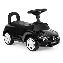 Detské autíčko Mercedes C CLASS s interaktívnym volantom, čierne