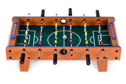 Mini stolný futbal 70x35 cm - Drevený futbal pre deti, ECOTOYS