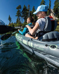 Inflatabilný čln Challenger K2 pre 2 osoby s pádla a pumpou, INTEX 68306