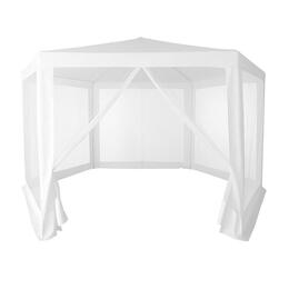 Záhradný pavilón s moskytiérou 2x2 m biely MultiGarden