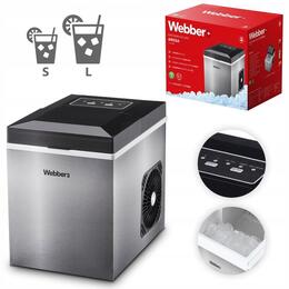 Domáci výrobník ľadu WEBBER 165W na kocky a drvený ľad