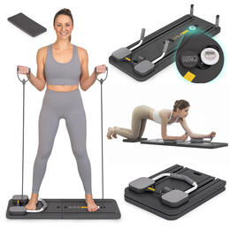 Multifunkčná Pilates doska s LCD displejom a expandérmi ModernHome