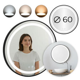 Kúpeľňové LED zrkadlo s dotykovým ovládaním 60 cm