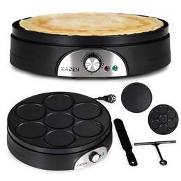 Elektrický dvojstranný gril na palacinky KADEN 1500W