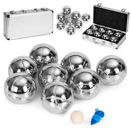 Sada na hru Boules Petanque s 8 loptičkami a puzdrom
