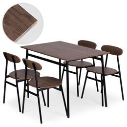 Jedálenský set OSLO – Stôl a 4 stoličky