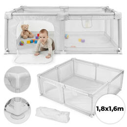 Detská ohrádka 180x160 cm s guľôčkami a prenášacou taškou ECOTOYS