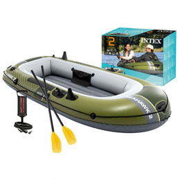 Inflatabilný čln Seahawk 2 pre 2 osoby s pumpou a 2 veslami, INTEX