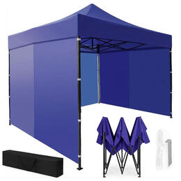 Automatický altánok do záhrady 3x3 m, modrý