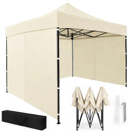 Automatický záhradný pavilón 3x3 m, béžový - MultiGarden