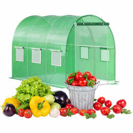 Záhradný foliovník 3×2×2 m s kovovým rámom a UV odolným krytom
