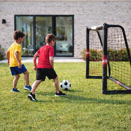 Futbalová brána s ochrannou sieťou 180x120 cm, MOVEPRO