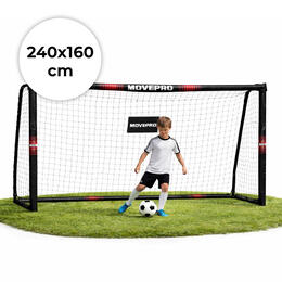 Futbalová brána s ochrannou sieťou MOVEPRO 240x160 cm