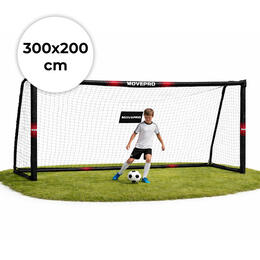 Futbalová brána s ochrannou sieťou MOVEPRO 300x200 cm