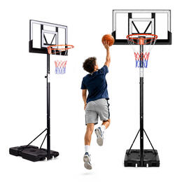 Nastaviteľný basketbalový kôš MOVEPRO do výšky 305 cm