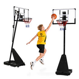 Nastaviteľný voľne stojaci basketbalový kôš MOVEPRO do výšky 305 cm