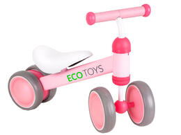 Ružové odrážadlo pre deti ECOTOYS