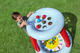 Nafukovací bazén s krytom Fisher-Price Lil’ Sunshine s loptičkami 89 x 89 x 84 cm