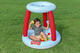 Nafukovací bazén s krytom Fisher-Price Lil’ Sunshine s loptičkami 89 x 89 x 84 cm