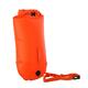 Dmuchaná bojka s komorou na plávanie - 28L, oranžová