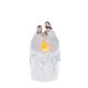 LED sviečka Svätá rodina 18 x 8,5 x 8,5 cm
