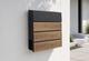 Skrinka na listy Condor 37 x 37 x 10,5 cm