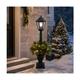 Vianočná LED lampa s dekoráciou 90 cm