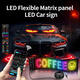 LED panel MATRIX 12 x 60 cm s USB a Bluetooth
