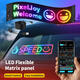 LED panel MATRIX 12 x 60 cm s USB a Bluetooth