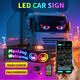 LED panel MATRIX 20 x 63 cm s USB a Bluetooth