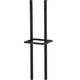 Stojan na oblečenie AXON 178 cm čierny