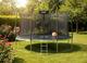 Trampolína 12FT (374 cm) s rebríkom a vnútornou sieťou