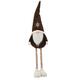 Vianočný škriatok s teleskopickými nohami 70-95 cm - mix farieb