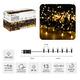 LED Cluster 400L Teplá biela - Osvetlenie na girlandy, dĺžka 3 + 4 m