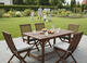 Jasnosivá poduška na stoličku 40 x 40 x 6 cm