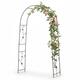 Elegantná záhradná pergola s kotvami 114 x 37 x 230 cm