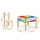 Detský nábytkový set: stôl a 2 stoličky ECOTOYS