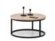 Moderný industriálny konferenčný stolík 60 cm - ModernHome