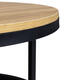 Moderný industriálny konferenčný stolík 60 cm - ModernHome
