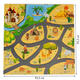 Pena mat pre deti - Safari puzzle 9 dielov 93x93 cm