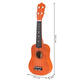 Detské drevené ukulele s 4 nylonovými strunami od ECOTOYS