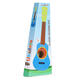 Detské drevené ukulele s 4 nylonovými strunami od ECOTOYS