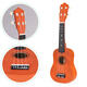 Detské drevené ukulele s 4 nylonovými strunami od ECOTOYS